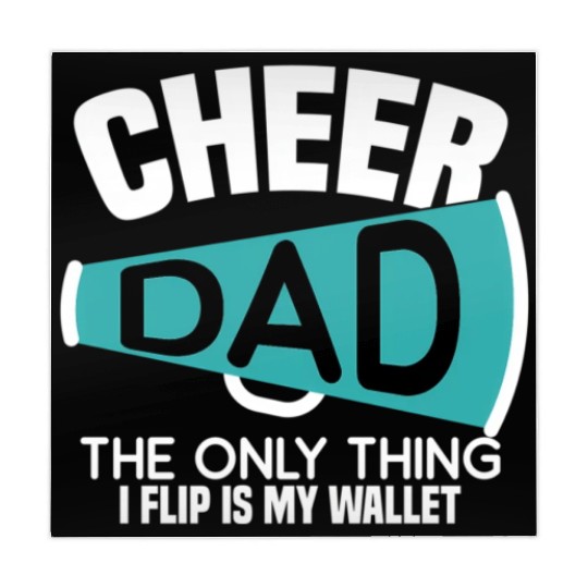 Cheer Dad The Only Thing I Flip Is My Wallet Mahjong Mats