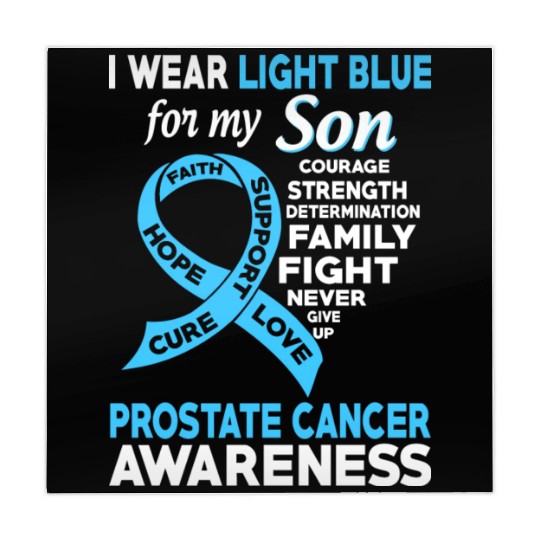 I Wear Light Blue For My Son Prostate Cancer Mahjong Mats