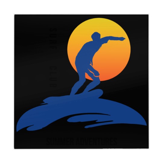 Summer Adventures Surf Club Mahjong Mats