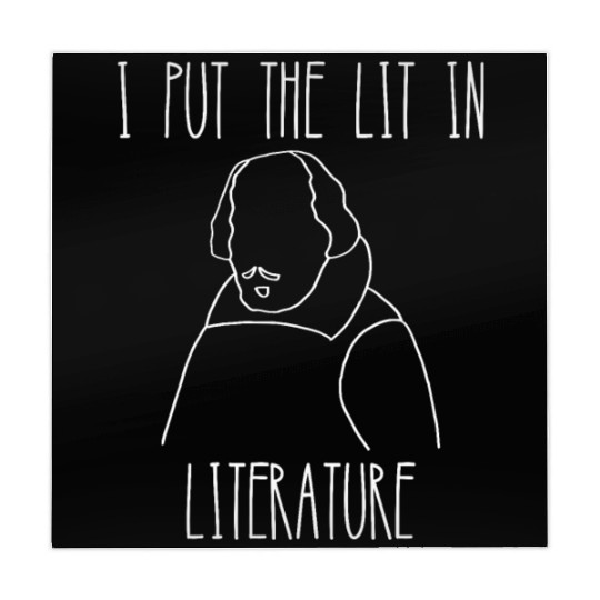 Funny english literature teacher slogan Mahjong Mats