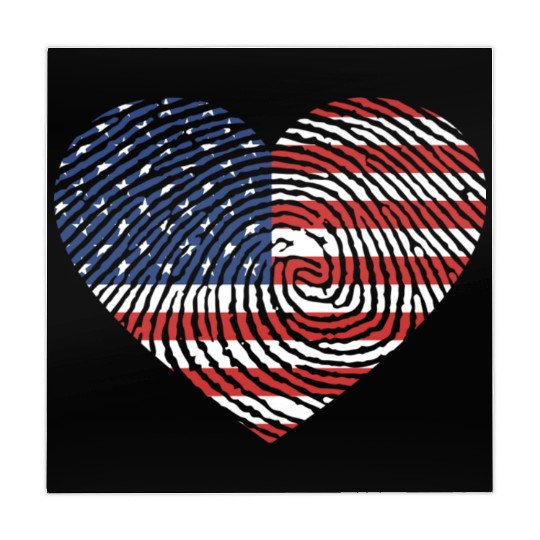 4th Of July I Love America Mahjong Mats