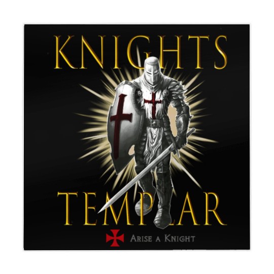 Knights Templar Christian Religious Warrior Oath E Mahjong Mats