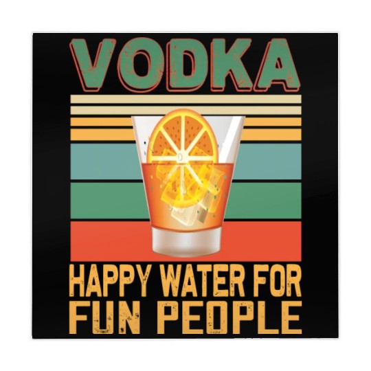 Vodka Happy Water For Fun People Vodka Lovers Mahjong Mats