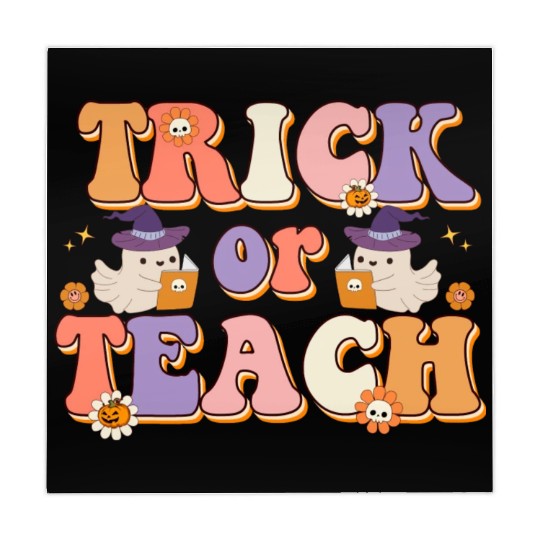 Trick Or Teach Halloween Teacher Life Mahjong Mats