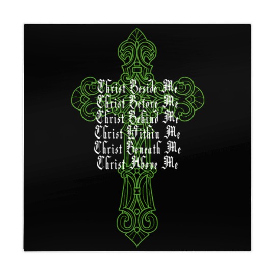 St Patrick's Day Celtic Cross Prayer Christian Att Mahjong Mats