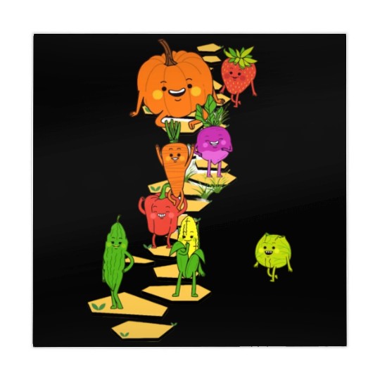 Farm Harvest Green Mahjong Mats- From Garden to barn