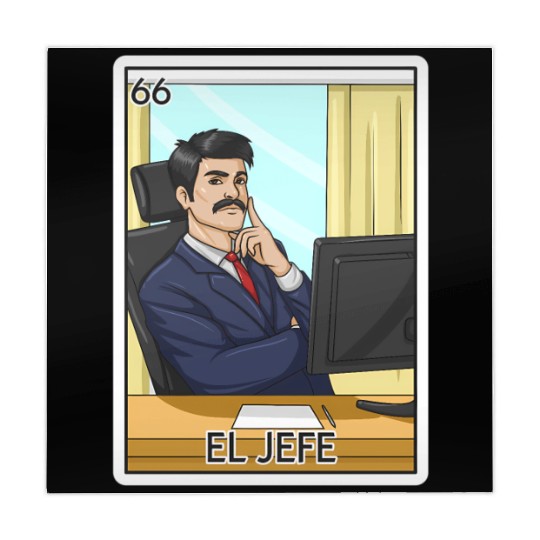El Jefe The Boss Card Mecan Lottery The Chief Mahjong Mats