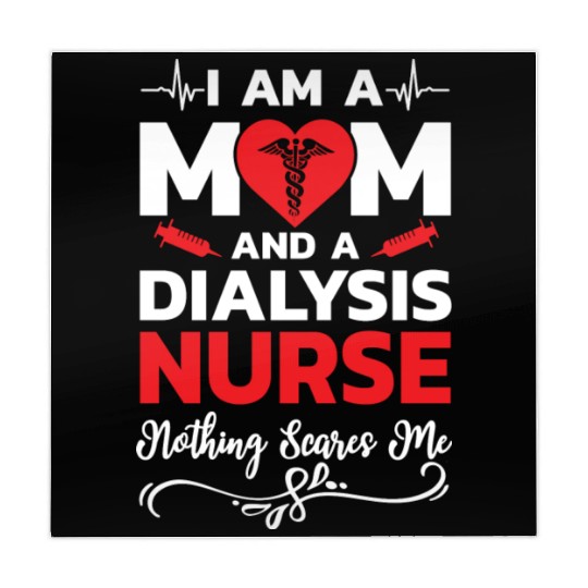 I m A Mom And A Dialysis Nurse Nothing Scares Me Mahjong Mats