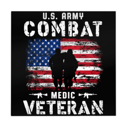 US Army Combat Medic Veteran Mahjong Mats