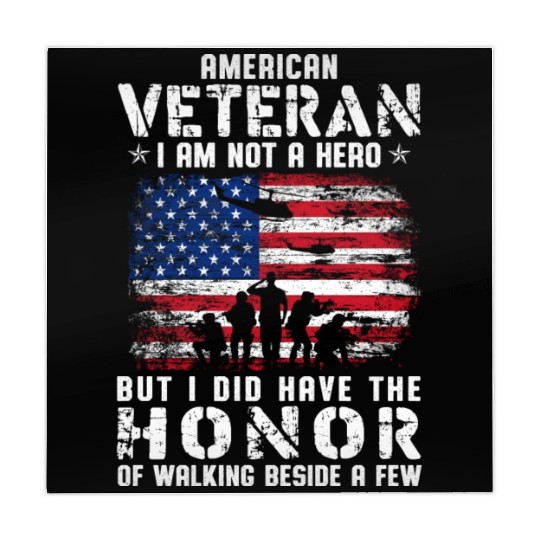 US Army Veteran American Veteran Flag Mahjong Mats