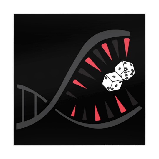 Backgammon DNA Piranha - Unique Board Game Design Mahjong Mats