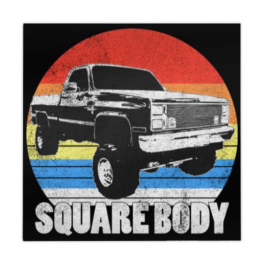 Lifted Square Body Truck Squarebody Mahjong Mats