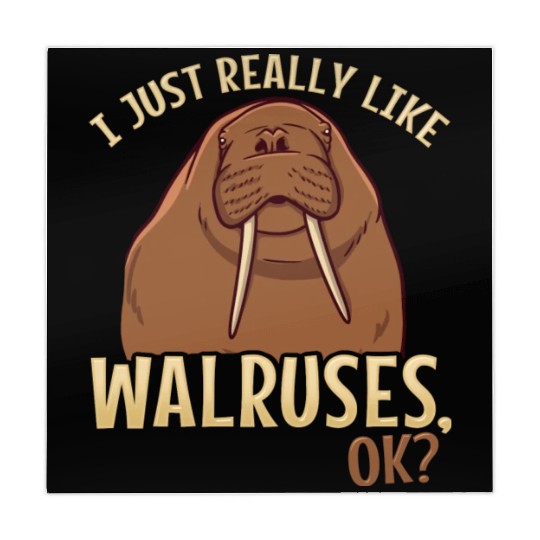 Walrus Walruses Walrus Lover Mahjong Mats