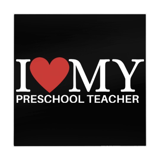 I HEART MY PRESCHOOL TEACHER Mahjong Mats