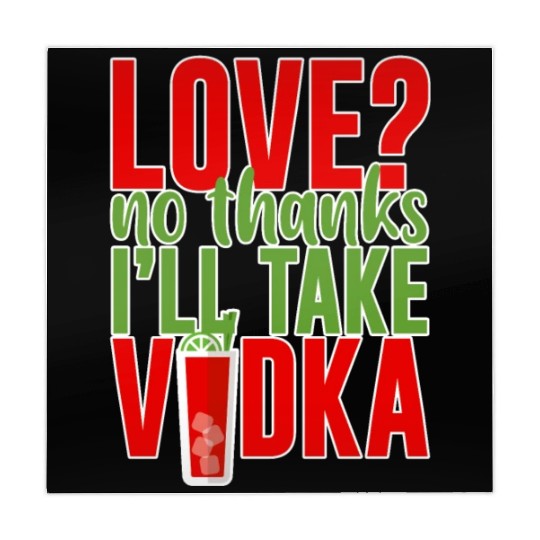Love, No Thanks, I'll Take Vodka 2 Mahjong Mats