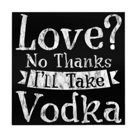 Love, No Thanks, I'll Take Vodka 3 Mahjong Mats