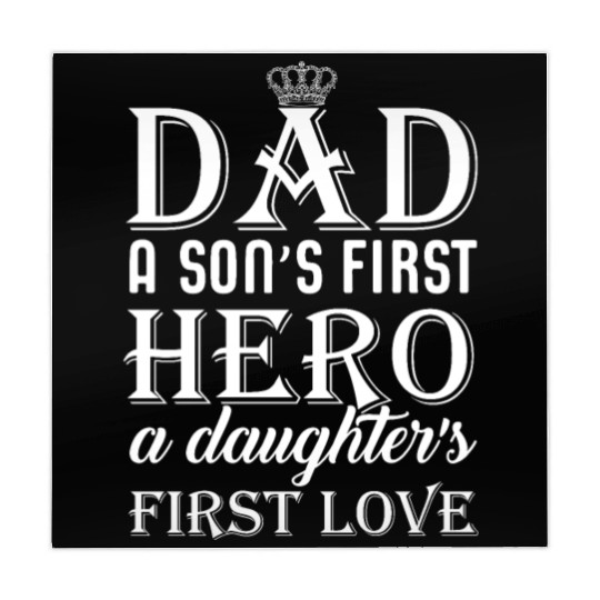DAD a Son´s First HERO a Daughter´s FIRST LOVE Mahjong Mats