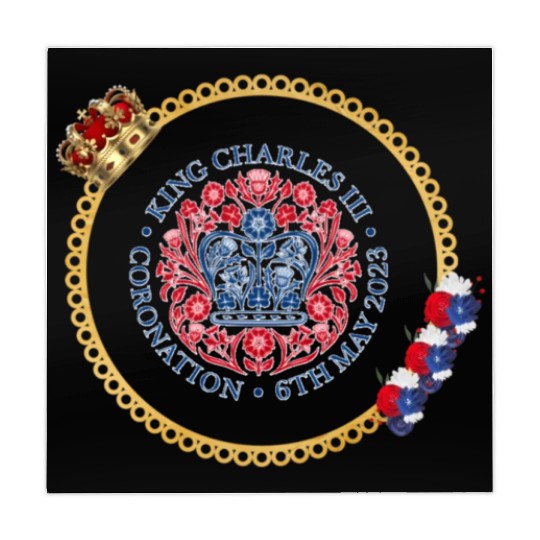 King Charles Iii British Monarch Royal Coronation Mahjong Mats