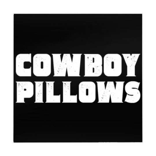 Cowboy Pillows Western Cowgirl Cowboy Pillows Mahjong Mats