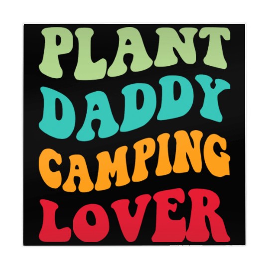Plant Daddy Camping Lover Mahjong Mats