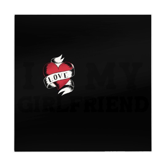 I Love My Girlfriend I Heart My Girlfriend Mahjong Mats