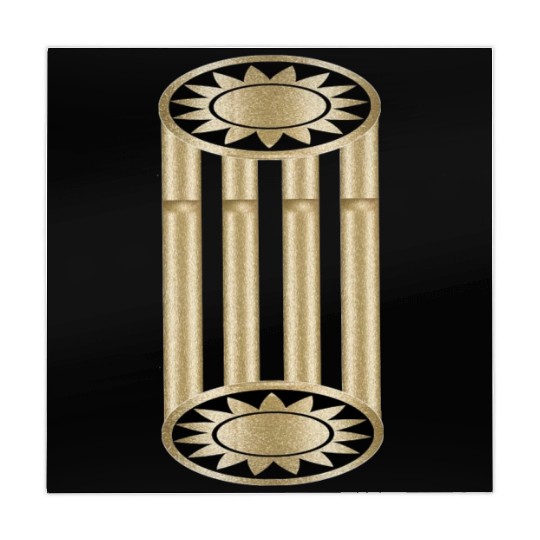 Gold girl's Mahjong Mats classic