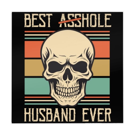 Vintage Best Asshole Husband, Husband png, bride Mahjong Mats