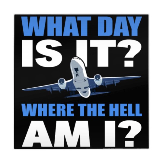 What Day Is It And Where The Hell Am I Flight Mahjong Mats