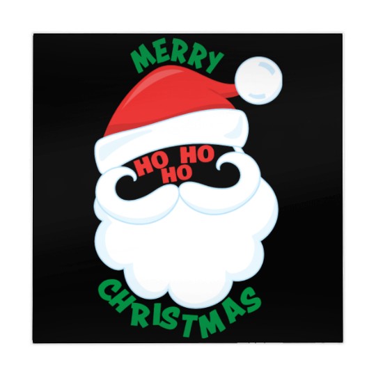 Santa Ho Ho Ho Merry Christmas Cheer Love Santa Mahjong Mats