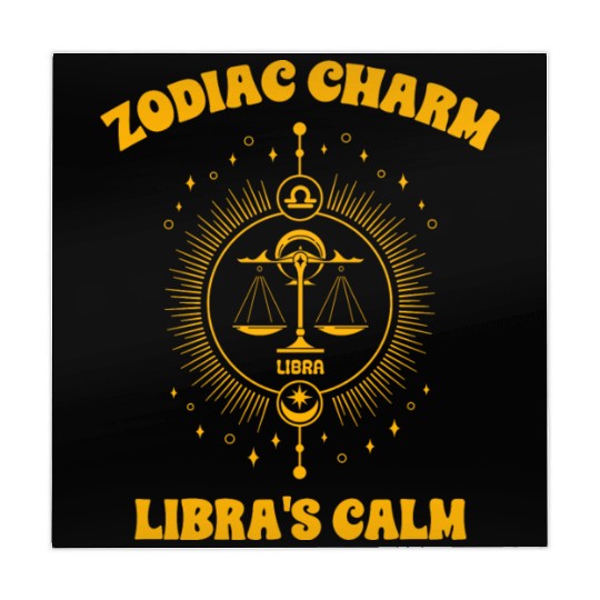 Libra Sign Design Mahjong Mats