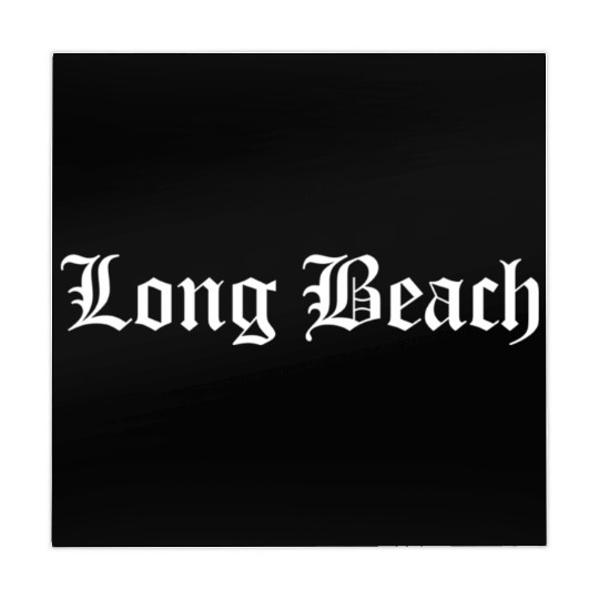 Long Beach Old English Rap Hip Hop Music Mahjong Mats