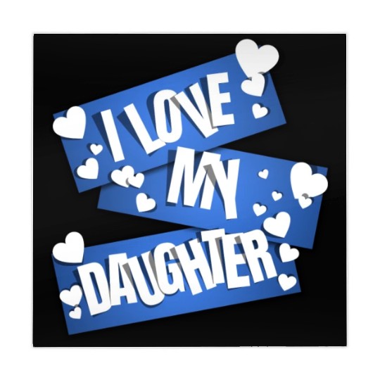 I Love My Daughter Mahjong Mats