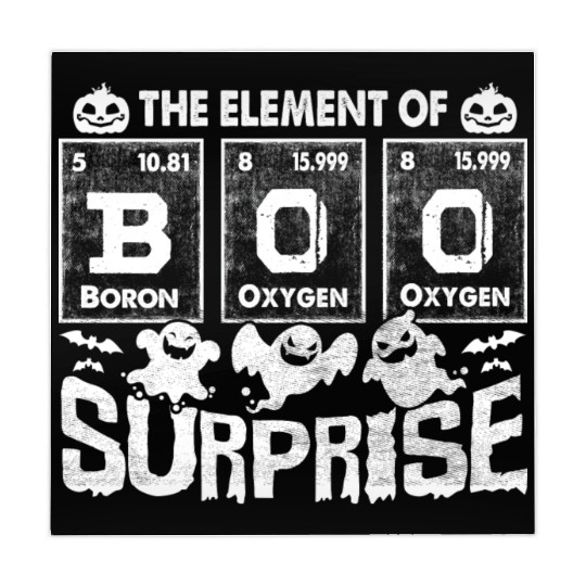 Halloween T Funny Boo The Element Of Surprise Mahjong Mats