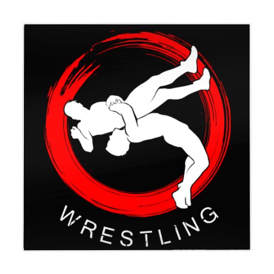 WRESTLING GRAPPLING SLAM BADGE Mahjong Mats