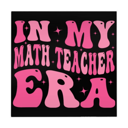 In My Math teacher Era Groovy Retro Back To School Mahjong Mats