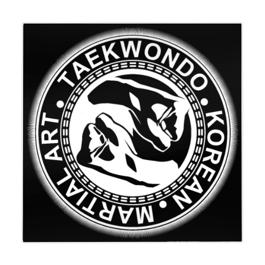 TAEKWONDO FIST YING YANG Mahjong Mats