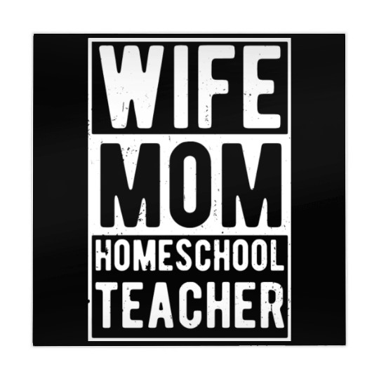 Wife Mom Homeschool Teacher Mahjong Mats