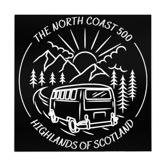 The north coast scotland - NC 500 route Mahjong Mats