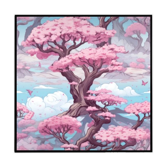 Anime Euphoria: Fantasy Cherry Blossom Dreamscape Mahjong Mats