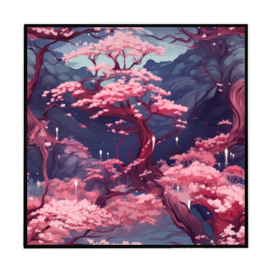 Anime Euphoria: Fantasy Cherry Blossom Dreamscape Mahjong Mats