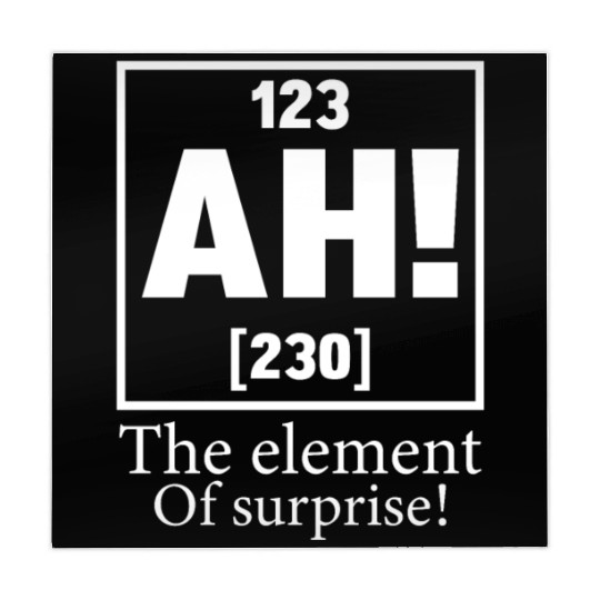 123 AH 230 THE ELEMENT OF SURPRISE Mahjong Mats