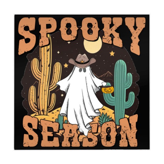 Spooky Season Western Ghost Halloween Mahjong Mats