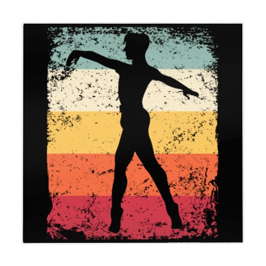 Ballet Dancer Vintage Man Ballerino Mahjong Mats