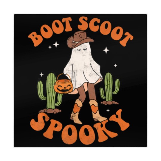 Boot Scoot Spooky Retro Halloween Trick Or Treat Mahjong Mats