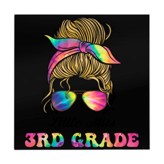 Little Miss Third Grade Teacher Back To School Mahjong Mats