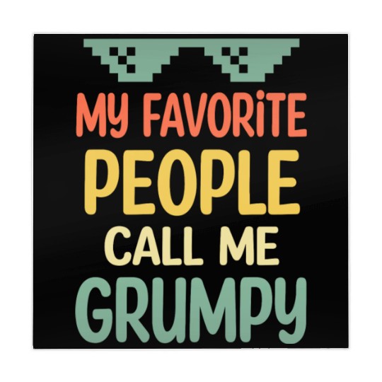 My Favorite People Call Me Grumpy Fathers Day Mahjong Mats