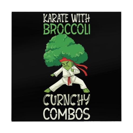 Broccoli Martial Arts Karate MMA Boxing Kicks Mahjong Mats