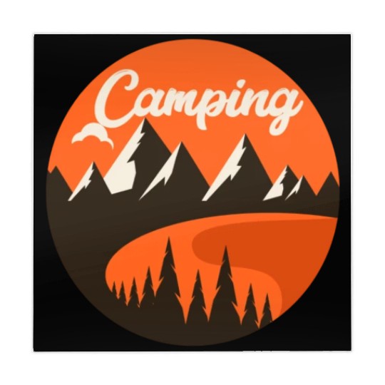 Happy Camper Camping Mahjong Mats