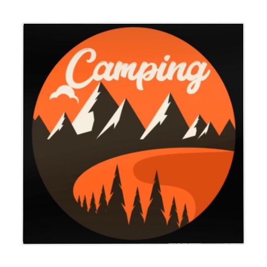 Happy Camper Camping Mahjong Mats