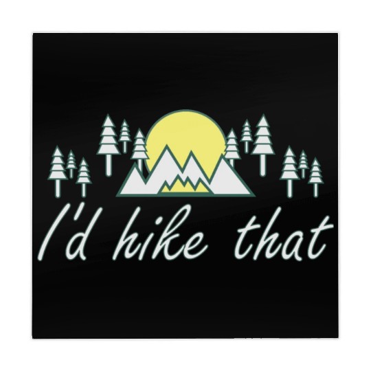 Take a Hike, Hiking Lover, Adventure, Nature. Mahjong Mats